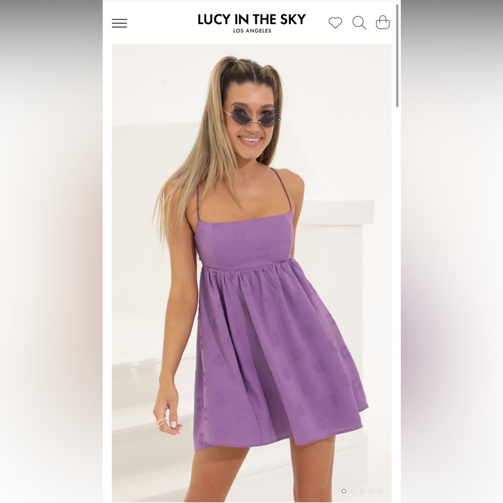 Purple Lucy in the Sky Dress